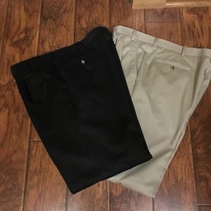 2 pair bundle Pleated dress pants